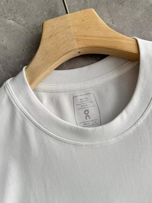 F0331109夏季新款时尚百搭柔软亲肤压胶液氨无痕圆领短袖T恤 商品图12