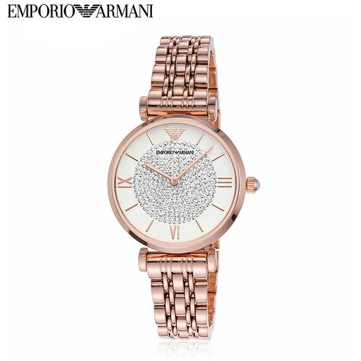 【拍下即赠香奈儿香水+唇釉】（顺丰发货）阿玛尼满天星手表AR11244 闪耀套装 送女友节日礼物-w 商品图2