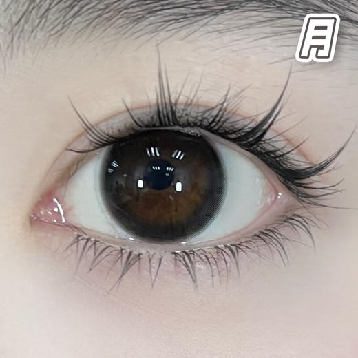 #LM010人间烟火 黑色 14.2mm 基弧8.7【1片装】国产精品 / 月抛 商品图1