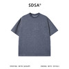 SDSA男装2026新款高贵轻奢潮牌简约裁剪圆领短袖T恤百搭时尚上衣 商品缩略图0