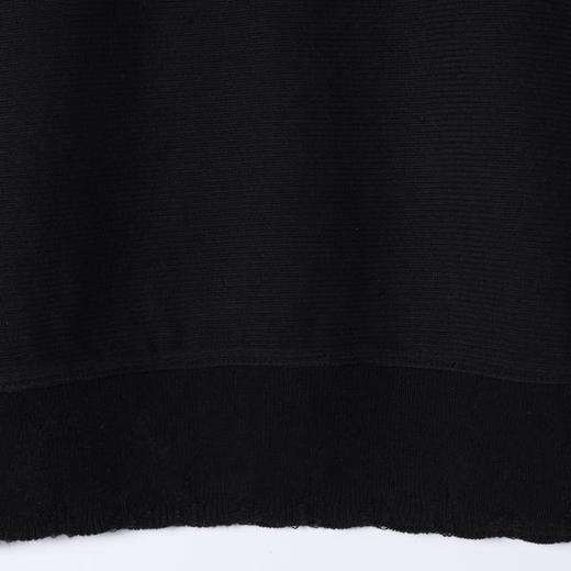 SDSA男装2026新款高贵轻奢时尚简约领口勾破设计圆领短袖T恤百搭 商品图3