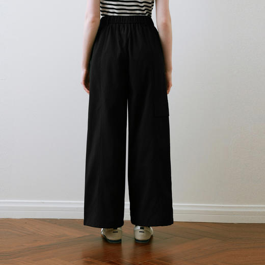 【商场同款】诗凡黎直筒运动休闲裤25夏新款设计感长裤3G4250571 商品图4