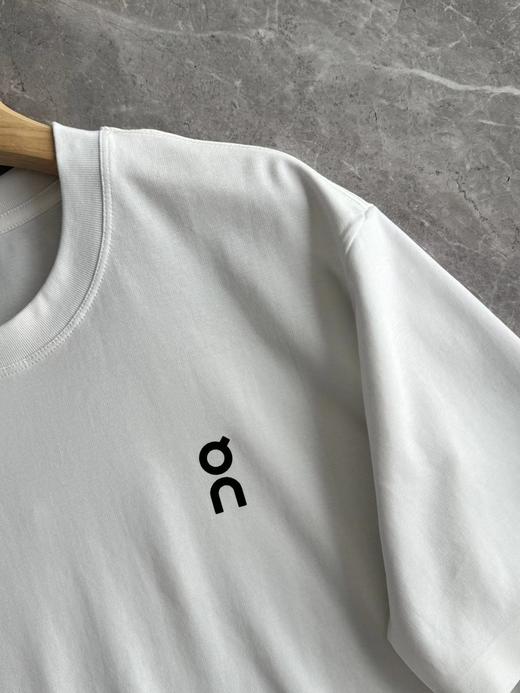 F0331109夏季新款时尚百搭柔软亲肤压胶液氨无痕圆领短袖T恤 商品图11