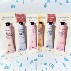 欧舒丹护手霜三支装 75ml*3（樱花+薰衣草+玫瑰）（088646）