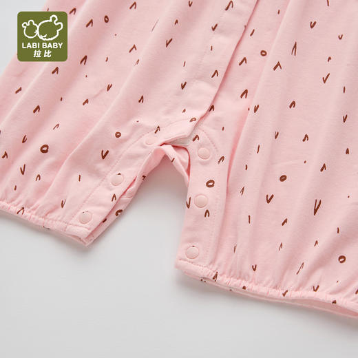 拉比童衣夏拉比熊全开连体衣j6LZBC103508 商品图5