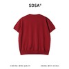 SDSA男装2026新款高贵轻奢老钱风纯色针织圆领短袖T恤百搭时尚 商品缩略图4