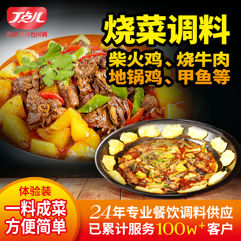 【试用/体验装】柴火鸡调味料