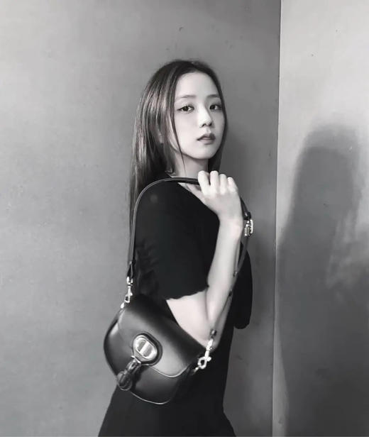 Dior 小号 黑金 box牛 马鞍 斜挎包 商品图3