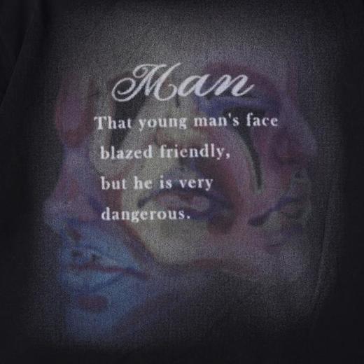 SDSA男装2026新款高贵轻奢美式渐变多重人脸短袖T恤百搭时尚上衣 商品图4