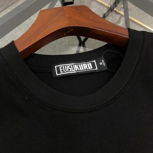 F033104夏季新款时尚百搭休闲手刷式海鸥标志印花圆领短袖T恤 商品图4