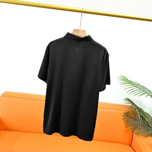 F033113夏季新款男士半拉链户外休闲冰爽速干无痕弹力短袖POLO衫 商品图7