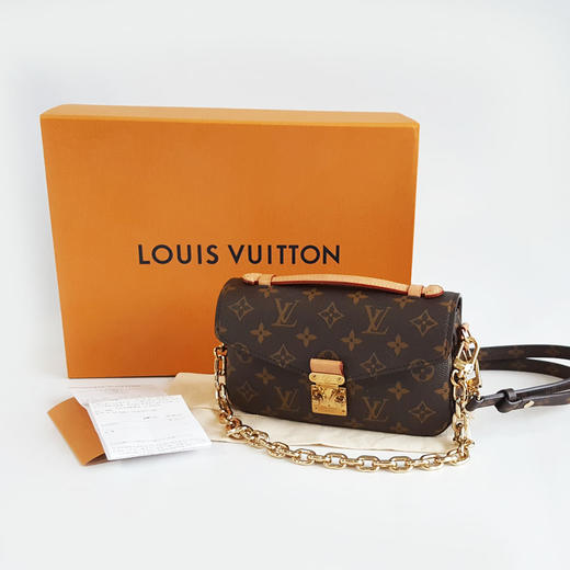 【95新】LV路易威登Pochette metis east west手袋M46279老花小邮差包单肩斜挎包女士300326AK17 商品图1
