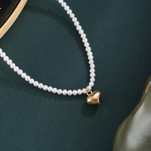 子佩集【珍爱恒久】银S925珍珠惜王妃耳钉【ZZXL050】双色2602 商品图0