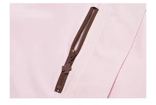 6楼特步运动女士梭织厚外套974128160174玉粉红 商品图3