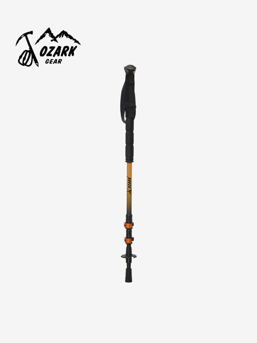 奥索卡 中 三节伸缩碳纤维登山杖 OAEUT2618202 商品图1