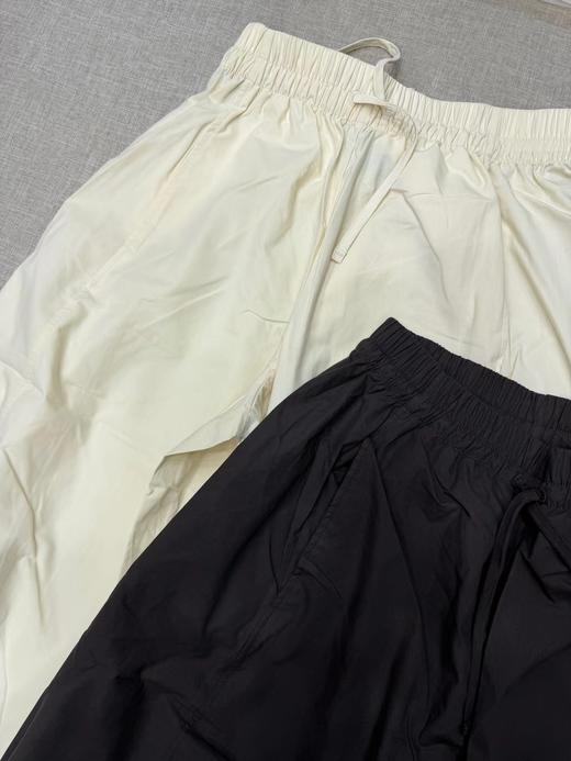 F033166春季新款新品桶形抽绳松紧腰气球裤休闲弯刀九分裤 商品图2