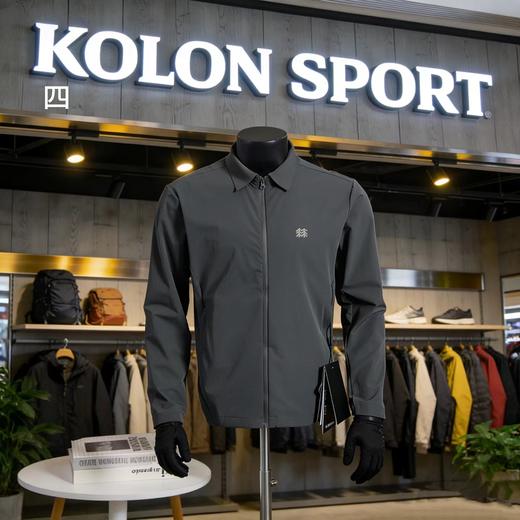 F033134春夏户外弹力防水透气轻量化商务休闲日常翻领防晒长袖外套 商品图3