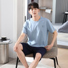 睡衣男士夏季莫代尔短袖短裤薄款青年家居服可外穿休闲夏天套装   JL-DRYA2647 商品缩略图1