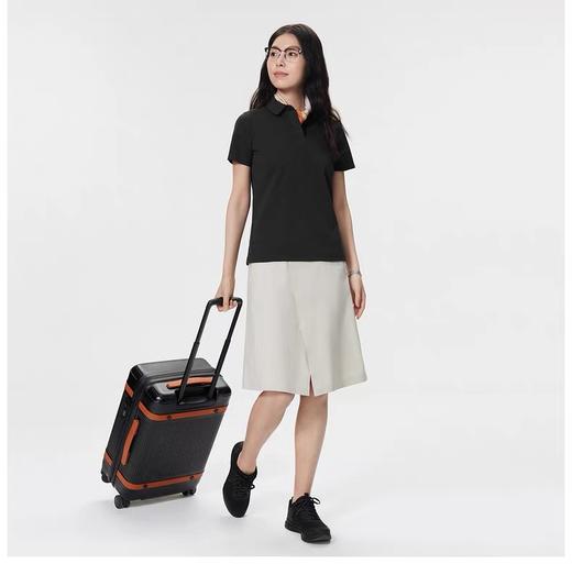 点此购买 可隆夏季男女款SECO3.0空气面料短袖POLO衫 bk 343825 商品图4