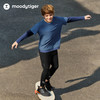 moodytiger男童T恤防晒速干吸湿透气假两件圆领上衣52110116 商品缩略图4