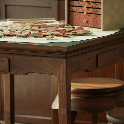 【麓家具】暄和四方桌 麻将桌 方桌 棋牌桌 茶桌 八仙桌 商品图3