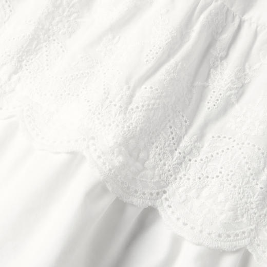 【商场同款】诗凡黎高腰蕾丝花边短裙2025夏新款半身裙3G4240911 商品图3