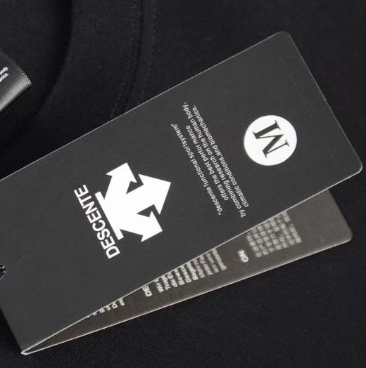 F033133早春新款定织定染全棉双纱面料简洁大气高温固色复古字母短袖T恤 商品图6