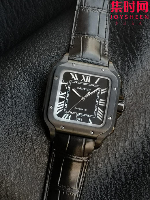 GF卡地亚山度士系列 山度士大号 黑武士 男士腕表 绝对是绕不开的经典 表径39.8mm 商品图1