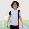 【MQD】童装夏新款男女大童凉感透气拼接儿童学院风网球运动polo衫 商品缩略图1
