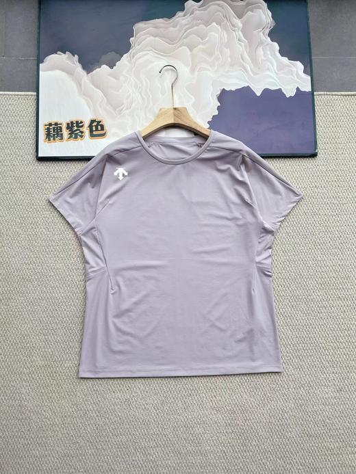 F033150春夏季新款日常搭配运动休闲马卡龙色系立体亲肤拼接剪裁户外T恤 商品图4