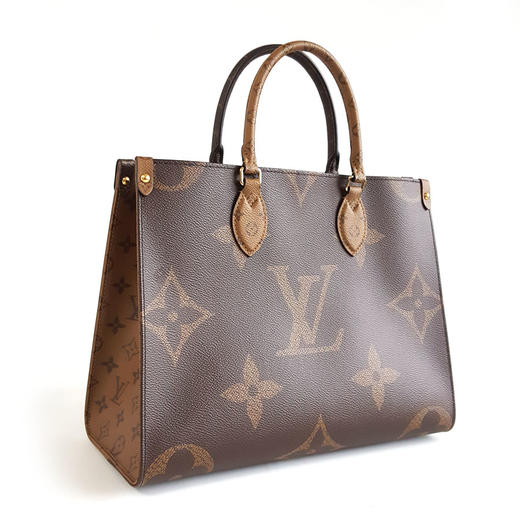 【95新】LV路易威登onthego系列M45321中号拼色老花onthego手提单肩包女士280326NJM02 商品图2