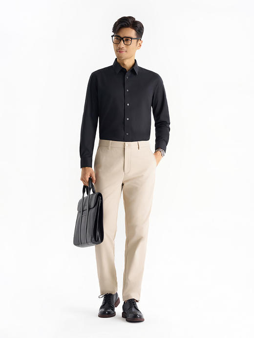 【凌志一号】莫代尔云感长袖衬衫230T0F608L 商品图7