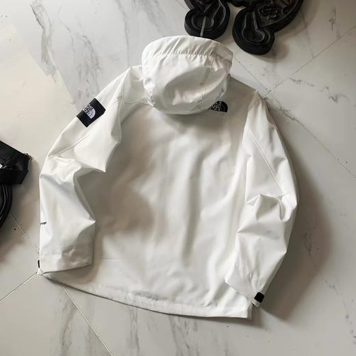 F033123春秋季新款连帽时尚个性拼接万针刺绣男女情侣款冲锋衣夹克外套 商品图10