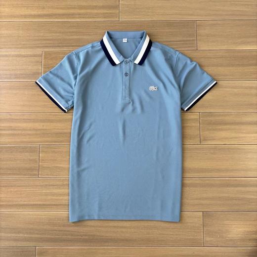 F033174夏季新款商务休闲时尚百搭翻领刺绣T恤短袖POLO衫 商品图5