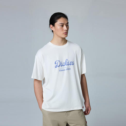 Dickies趣味LOGO字母印花短袖T恤 简约百搭圆领短袖 男女同款 DK0A88LZ 商品图5