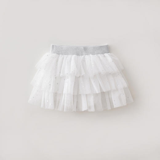 马克珍妮星光闪闪女童蛋糕网纱Tutu裙2026年夏装新款560708 商品图2