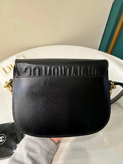 Dior 小号 黑金 box牛 马鞍 斜挎包 商品图1