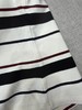 F033170春夏新款时尚百搭全棉高克重面料条对条设计短袖T恤 商品缩略图13