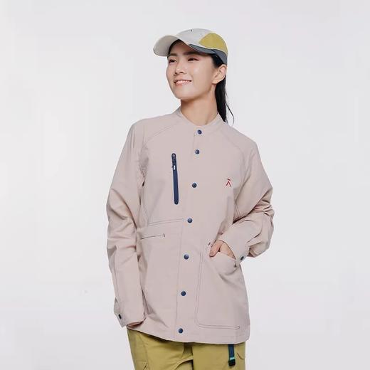 爱*米同款户外休闲廓形口袋立领衬衫式外套 商品图4