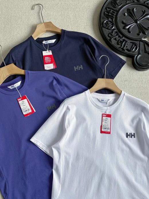 F033184夏季新款时尚百搭情侣款纯棉速干山脉图案圆领短袖T恤 商品图2