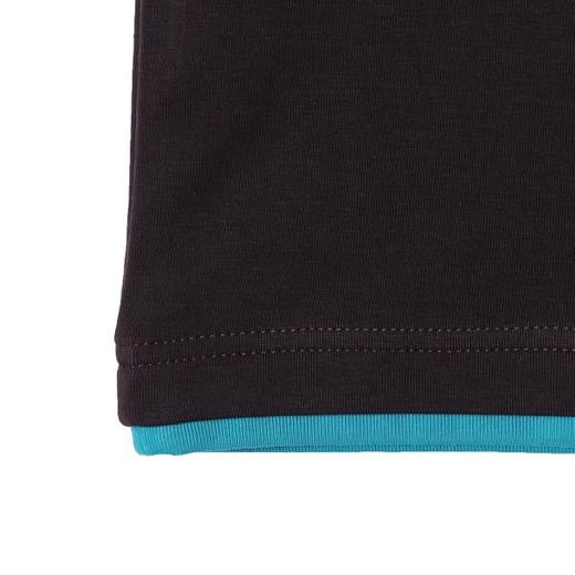 SDSA男装2026新款高贵轻奢潮牌撞色拼接假两件短袖T恤百搭时尚 商品图3