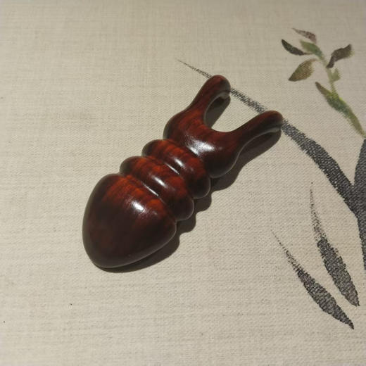 大叶紫檀毛毛虫鼻刮 商品图0