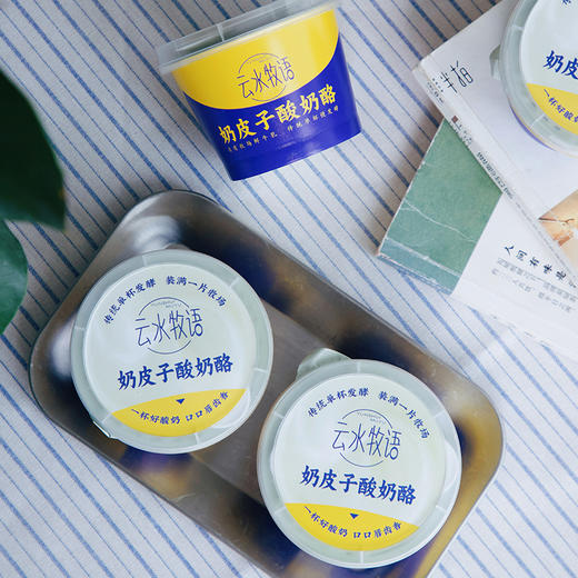 【0添加古法现酿 奶皮子酸奶】口感细腻爽滑 吃起来像冰淇淋 商品图5
