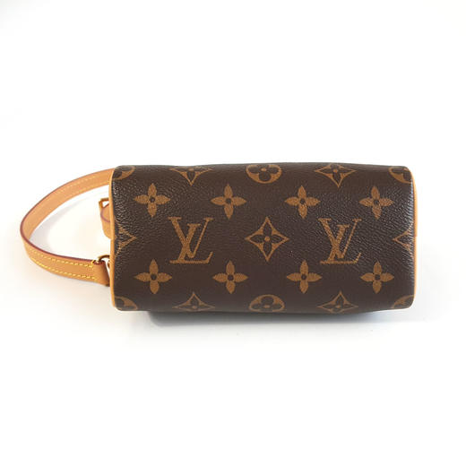 【闲置未使用】LV路易威登M81085老花可调节肩带speedy nano单肩斜挎包女士300326AK20 商品图7