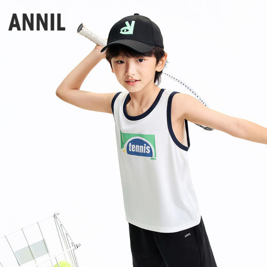 男童圆领背心夏季新款安奈儿童装EB622678 商品图2