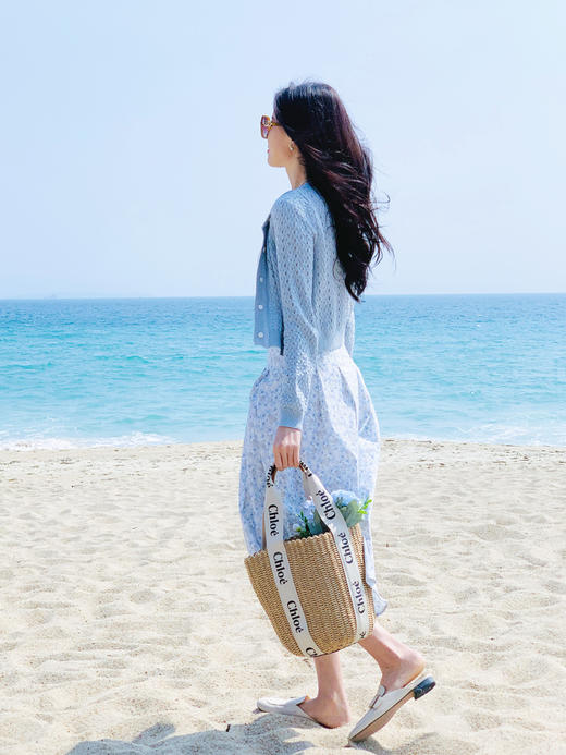 【百图lulu定制】【奥黛丽半裙】碎花 温柔 压褶 半身裙 商品图7