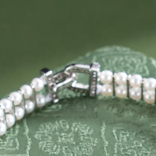 子佩集【一生所爱】珍珠惜王妃手链【QJSL008】双排2602 商品图3