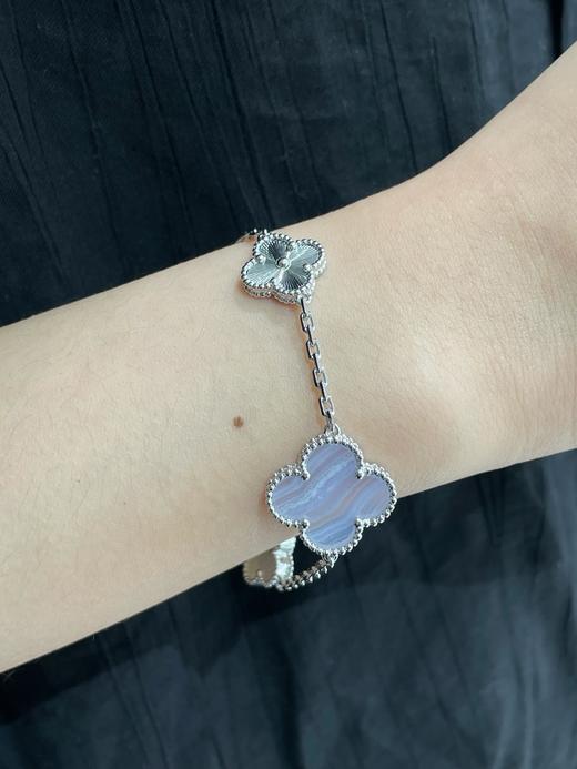 梵克雅宝  四花手链 紫玉髓 白贝母（XK） 商品图1