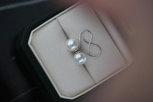 高跟鞋珍珠耳饰 商品图3