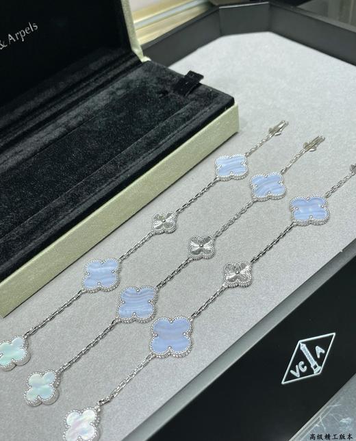 梵克雅宝  四花手链 紫玉髓 白贝母（XK） 商品图7